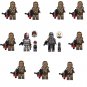 Clone Force 99 Hunter Echo and Chewbacca Minifigures Compatible Lego Star Wars Set
