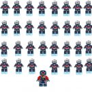 32pcs Iron Patriot Hammer Minifigures Compatible Lego Iron Man Sets