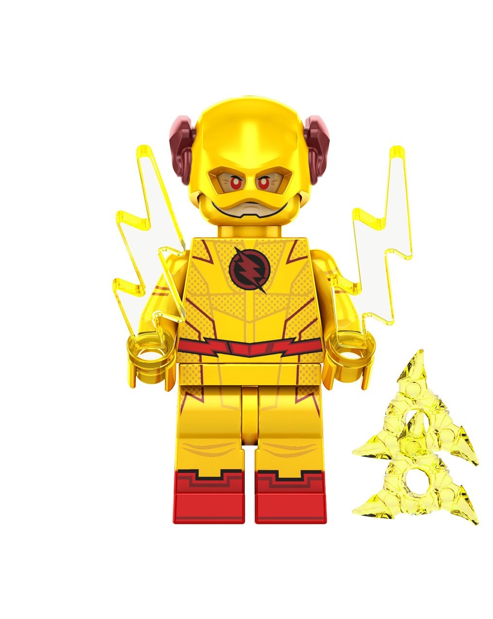 Yellow Flash Minifigures Compatible Lego Flash Minifigure