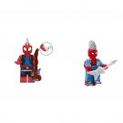 2 Best Spider-Punk Minifigures Compatible Lego Spider-Man Into the Spider-Verse Sets