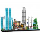 China Chongqing Skyline Building Block Toy Compatible Lego City Minifigures