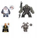 King Shark Darkseid Black Adam Steppenwolf Minifigures Compatible Lego New Super Heroes Set