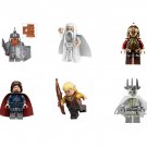 Aragorn II Gimli Legolas Theoden Minifigures Compatible Lego The Lord of the Rings Set