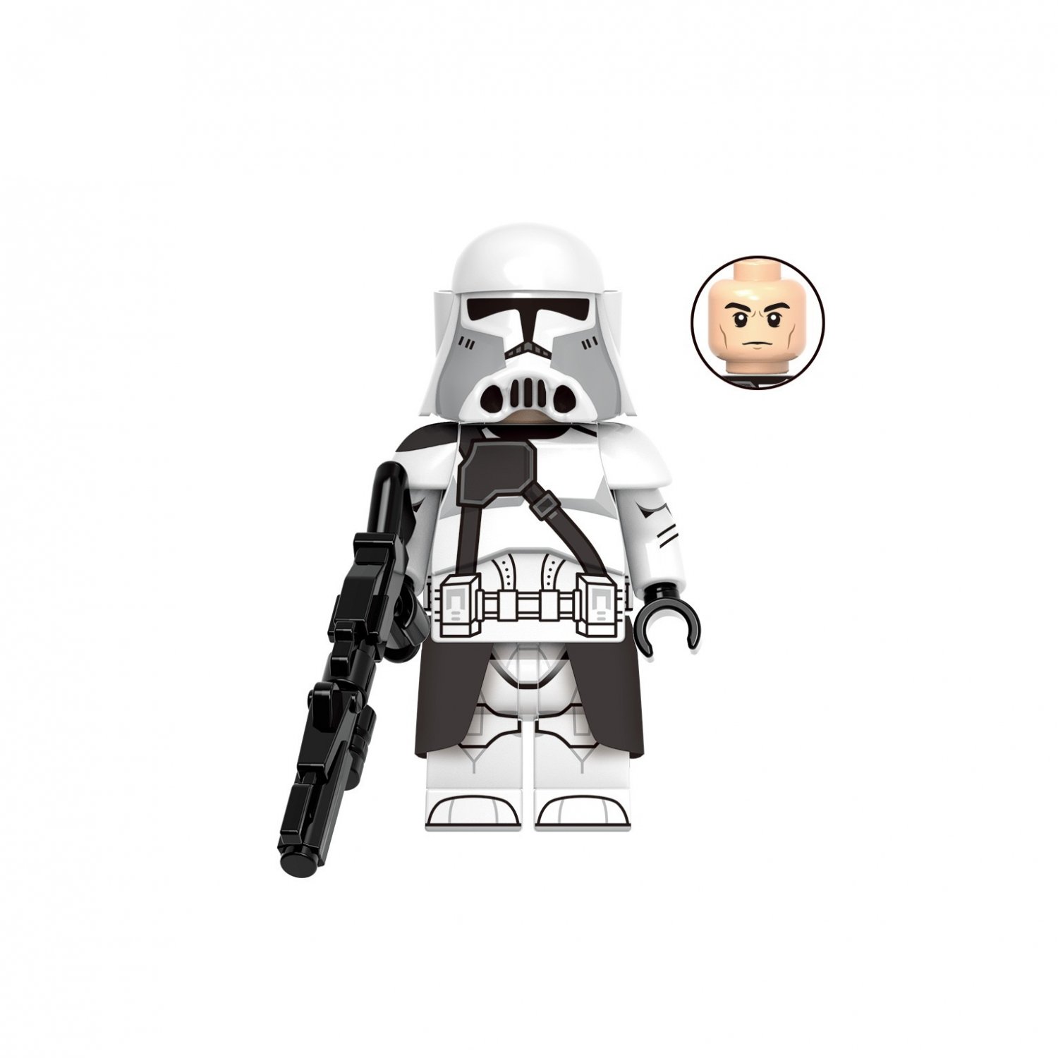 Clone Heavy Trooper Minifigures Compatible Lego Star Wars Minifigure