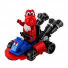 Red Yoshi Karting Minifigures Compatible Lego Game Minifigure