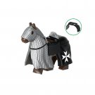 Hospitaller War Horse Minifigures Compatible Lego Medieval Knight Minifigure