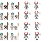 Teutonic Knights vs Egyptian Court Guard Minifigures Compatible Lego Crusade Army Set