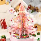 Pink Little Bear Christmas Tree Building Block Toy Compatible Lego Christmas Tree 2023