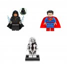 Silver Banshee Black Adam Superman Minifigures Compatible Lego Super Heroes Set