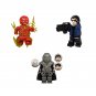 The Flash VS Captain Cold General zod Minifigures Compatible Lego DC Super Heroes Set