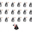 19pcs Kylo Ren 104th Battalion Minifigures Compatible Lego Star Wars TV Set