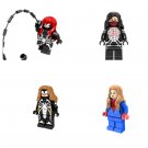 Venom Spider-Woman Silk Black Spider-Woman Minifigures Compatible Lego Spider-Man Set