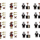16pcs Micah zombie and Judge zombie Minifigures Compatible Lego Halloween 2023