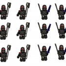 12pcs Heavy Black Series Purge Trooper Minifigures Compatible Lego Star Wars Obi-Wan Kenobi Set
