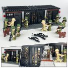 The Pacific War American Prison Japanese Troops Base Minifigures Lego Compatible WW2 Set