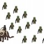 14pcs Bantha 41st Scout Battalion Trooper Minifigures Lego Compatible Star Wars 2023