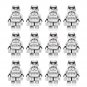 12pcs New Imperial Stormtrooper Minifigures Lego Compatible Star Wars TV Set