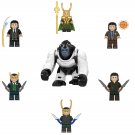 Loki VS Orangutan Gorilla Minifigures Lego Compatible Loki Season 2 Set