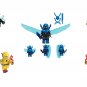 Blue Beetle and The Flash Zoom Reverse Flash Minifigures Lego Compatible Justice League Sets