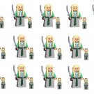 15pcs Female Elf Minifigures Lego Compatible The Lord of the Rings Set