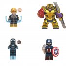 Nova Iron Man Thanos Captain America Minifigures Lego Compatible The Avengers 2023