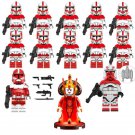 13pcs Shock Trooper Padmé Amidala Minifigures Lego Compatible Star Wars Set