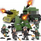 China Volunteers Artillery Minifigures Lego Compatible Korean War Set