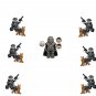 General Zod VS S.W.A.T. Minifigures Lego Compatible The Flash Comics Set
