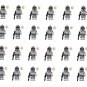 24pcs Jungle Camo ARF Trooper Minifigures Lego Compatible Star Wars Legion Set