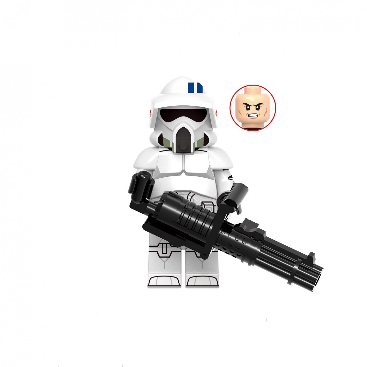 91st Corps Lightning Squadron ARF Trooper Minifigures Lego Compatible Star Wars Minifigure