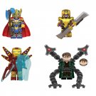 4 Best Heavy Thanos Thor Iron Man Doctor Octopus Minifigures Lego Compatible The Avengers Set