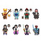 Agatsuma Zenitsu Urokodaki Sakonji Kibutsuji Muzan Minifigures Lego Compatible Demon Slayer Set