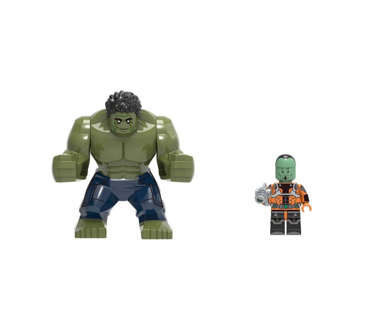 Hulk VS Leader Minifigures Lego Compatible Avengers Set