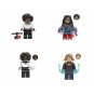 Monica Rambeau MS.MAarvel Carol Danvers Minifigures Lego Compatible Captain M arvel 2 Set