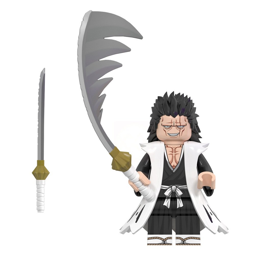 Zaraki Kenpachi Minifigures Lego Compatible Bleach Minifigure