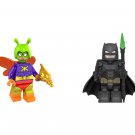 Killer Moth and Batman Minifigures Lego Compatible Justice League Set