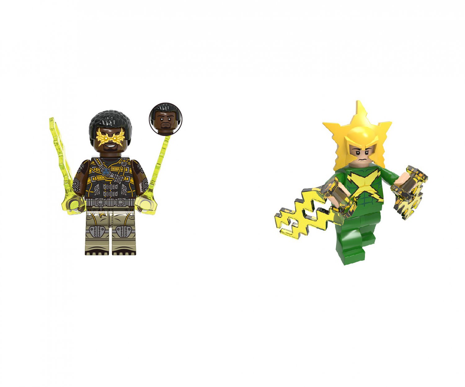 2pcs Electro Minifigures Lego Compatible Amazing Spider-Man Set
