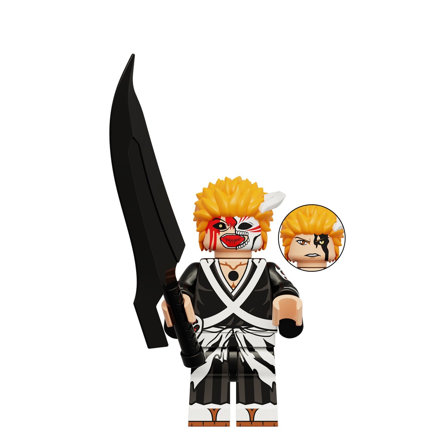 Kurasaki Ichigo Minifigures Lego Compatible Bleach Minifigure