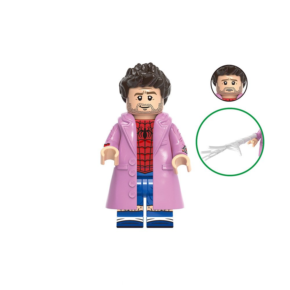 New Marvel Super Heroes LEGO Peter Parker Spider-Man Minifigure 76175
