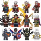 Thor Jane Foste Ant-Man Wasp Moon Knight Minifigures Lego Compatible Avengers Set