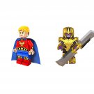 Hyperion and Thanos Minifigures Lego Compatible Super Heroes Set
