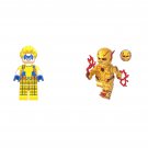 Trickster and Reverse Flash Minifigures Lego Compatible Superhero Movie Set