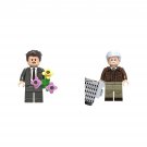 Howard Stark and Hank Pym Minifigures Lego Compatible The Avengers Set