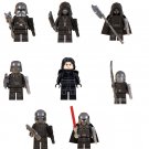 Knights of Ren VS Kylo Ren Minifigures Lego Compatible Star Wars The Rise of Skywalker Set