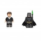 Steve Trevor and Batman Minifigures Lego Compatible Justice League Set