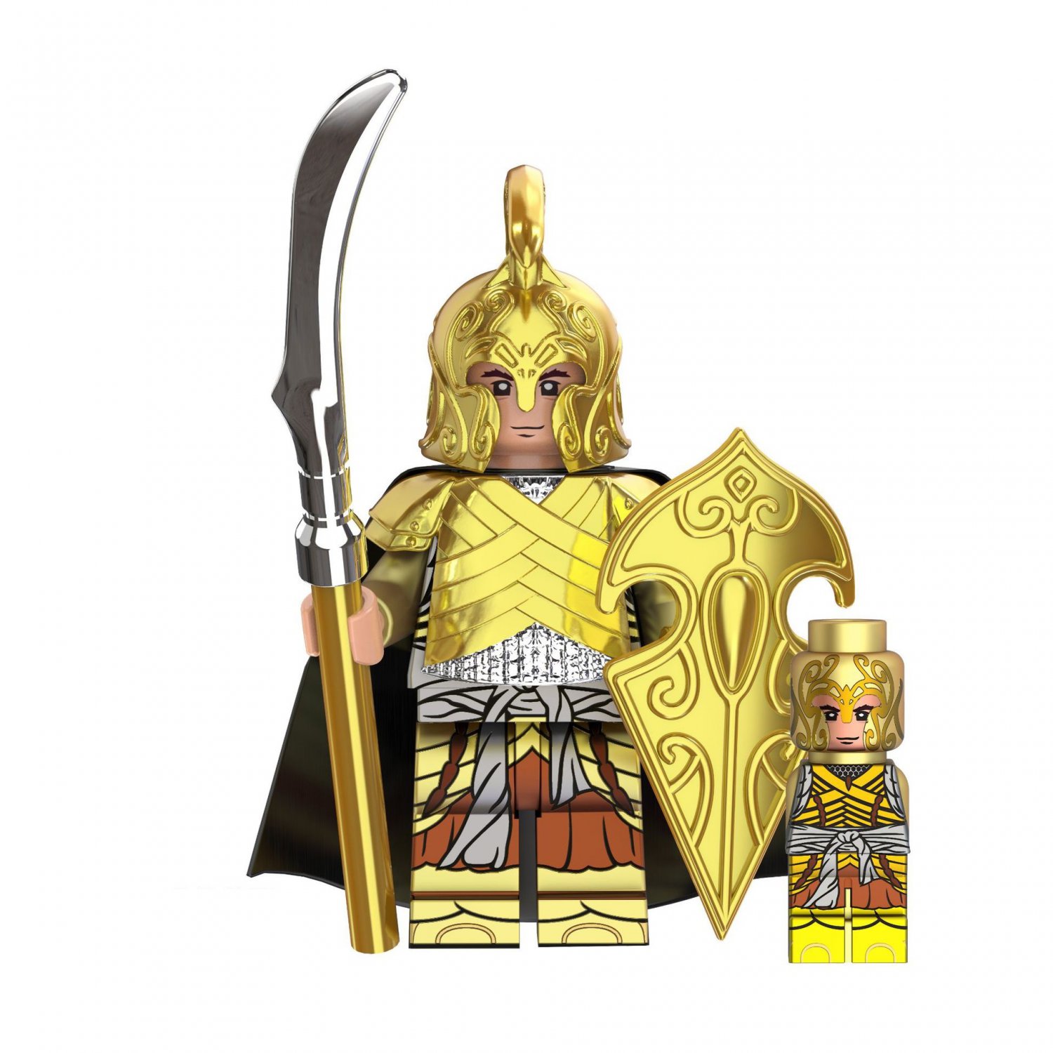 Noldo Warrior Minifigures Lego Compatible The Hobbit Elf Set