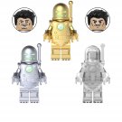 Silver Golden Iron Man MK1 Minifigures Lego Compatible New Iron Man Set