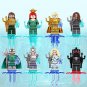 Black Manta King Om King Nereus Mera Minifigures Lego Compatible Aquaman and the Lost Kingdom Set