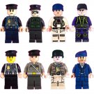 Military officer Engineering Soldier Minifigures Lego Compatible Military Set