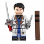 Shinomori Aoshi Minifigures Lego Compatible Rurouni Kenshin Minifigure